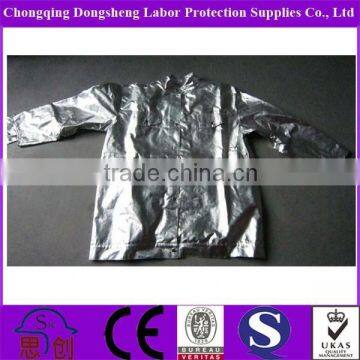100% Glass Fabrice Anti Radiation Aluminized Fire Suit photo-3