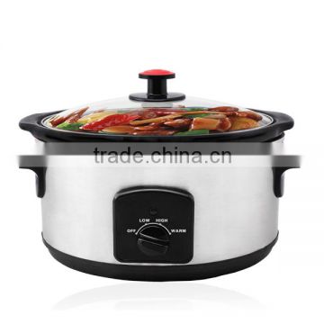 China supplier of slow cooker big capacity