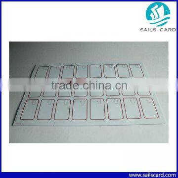 Low cost HF RFID Inlay/Prelam sheet for making RFID cards