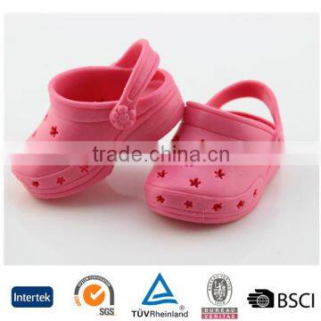 2016 best selling in China shoe market flower shaped holes softcute infant garden shoes UK