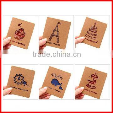 High Quality Spot UV Paper Greeting Card Wholesale