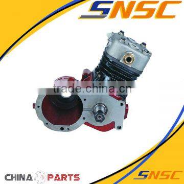 612600130177 air compressor,WD615 Weichai engine truck air brake compressor