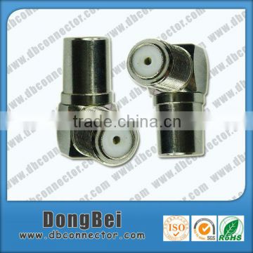 90 degree pal male f female 75ohm brass adaptateur vga