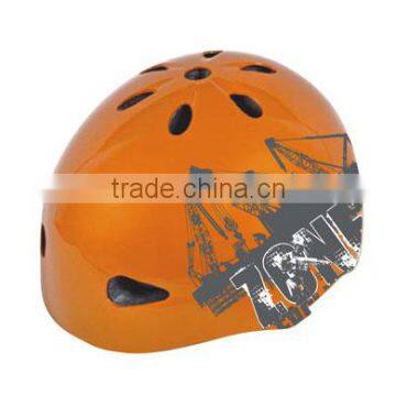 Customized Cool Graffiti Super Protective Shark Helmet For Skateboard photo-3