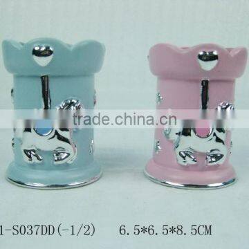 Ceramic cute shaped as decorate jar money box coins saving box for sale