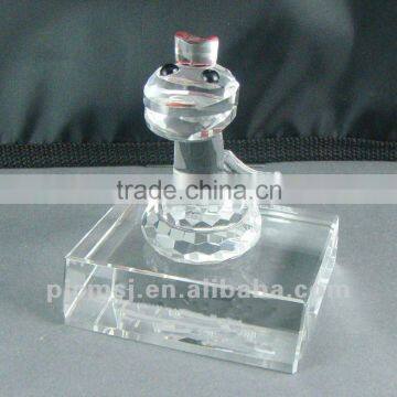 New Design - Novel Crystal Snake Figurine for Gifts