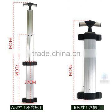 telescopic luggage cart handle, handle for soft luggage suitcase , single trolley handle for bag