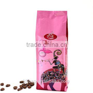 coffee bean packaging bag/plastic coffee bean packaging