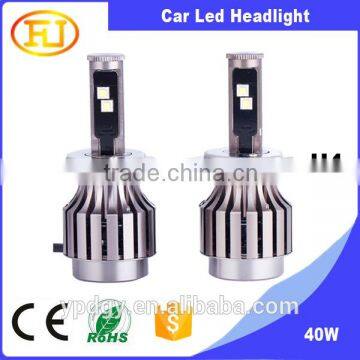 h4 led headlight 12v 40w for car