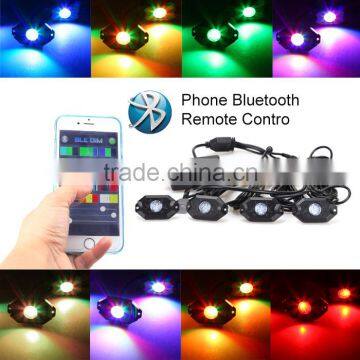 Sanyou Newest!!! Sanyou Hot Sales! RGB Rock lights led DIY decorative lights controlled by bluetooth