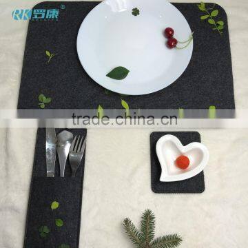 2016 alibaba hot sale coaster wholesale felt coaster