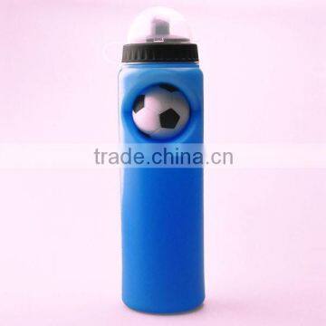 Football plastic water bottle/ tritan water bottle with novel design