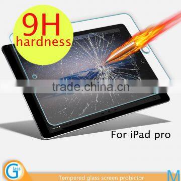 Shatterproof Full Cover Clear Toughened Glass Protective Film for iPad Pro