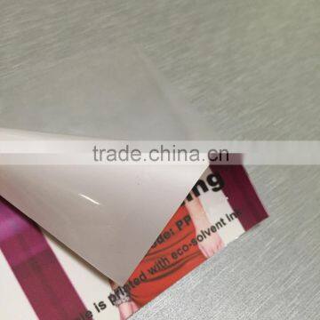 Eco-solvent Print Easy Cling White PP Removable Window Film