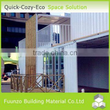 Demountable Multi-Storey Prefab Container Coffee Shop for Sale