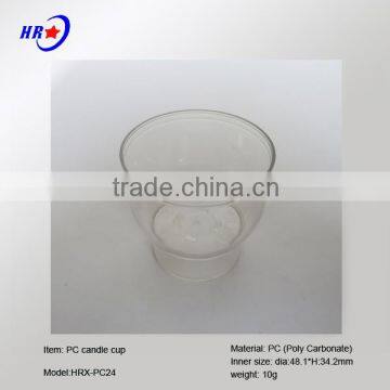 HRX-PC24 TRANSPARENT ROUND PC CUP OF TEALIAGHT CANDLE photo-2