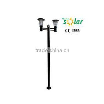 JR-2602 Factory price solar power integrated solar garden light solar yard light