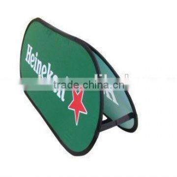 Advertising Display Horizontal Pop Up A Flag Banner