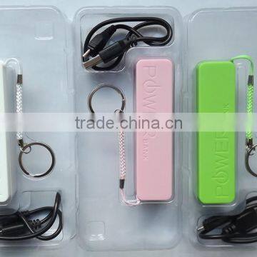 Multi Color Good Quality Plastic 2600mah Power Bank Manufacturer in Shenzhen Factory photo-3
