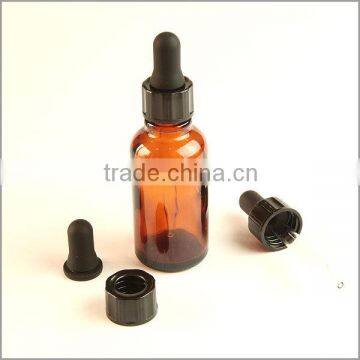 0.5ml 1ml Amber Glass Bottles With Two Part Tamper Evident Dropper Cap photo-3