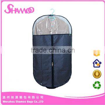 210D Polyester foldable mens suit garment bag