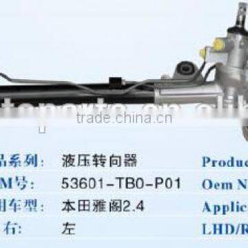 Power Steering Gear Rack for Accord 2.4 ,OEM 53601-TB0-P01