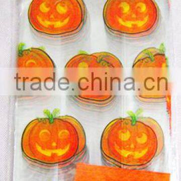 Beautiful Printed Halloween Treat or Trick Plastic Loot Bags photo-2