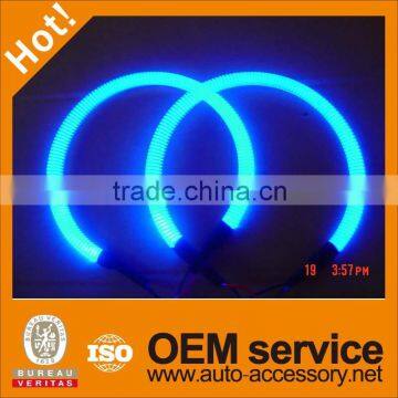 Color Changed LED Angel Eyes Motorcycle Headlights