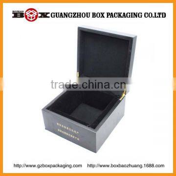 wholesale small high quality black magnetic jewellery gift boxes