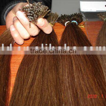 Pre-bonded Hair Extension / remy human hair / I-Tip