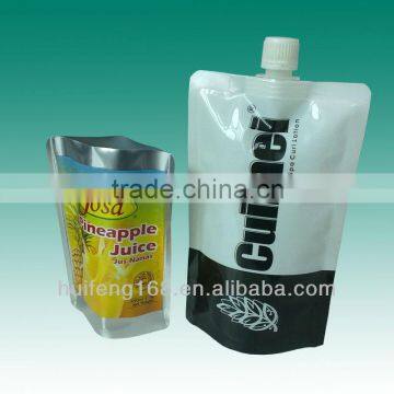 New Style Printed Laminated Plastic Spout Bag