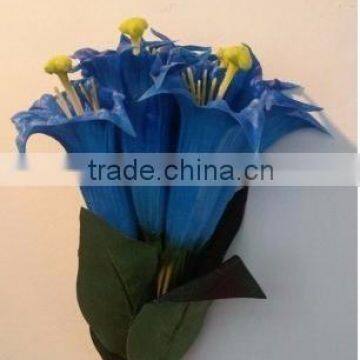 Wedding flowers artificial PU datura posy bouquets