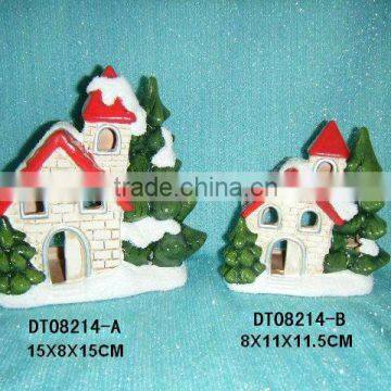 2012 new ceramic christmas house