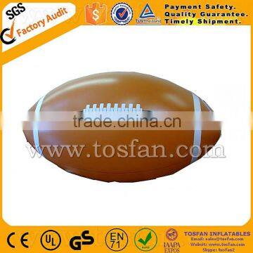 customized helium balloon inflatable rugby ball F2033