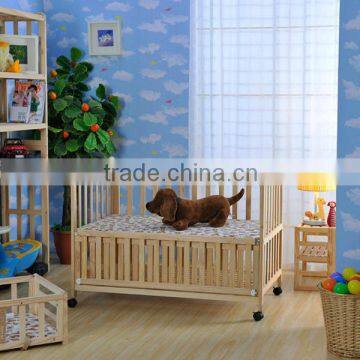 multifunction wooden baby baby swing bed approved FSC