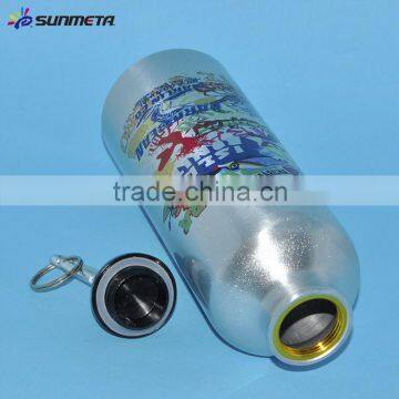 Sunmeta factory directly blank silver sublimation sport bottle