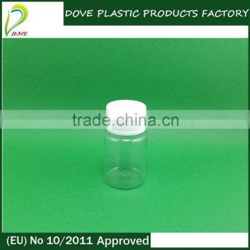40ml wholesale clear plastic container with lid 40ml clear plastic with bottle lid
