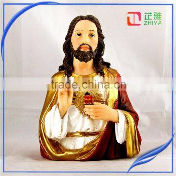 resin jesus bust figurine