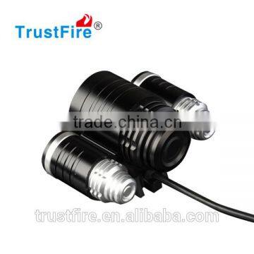 Bicycle Flashlight Mount, Bicycle Flash Light , Led Bike Lights Using One CREE XM-L 2 Light and Two XPE-R2 Lights,18650 Battery photo-4