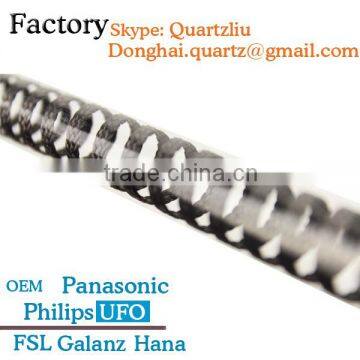 Large wattage watts carbon fiber heating element