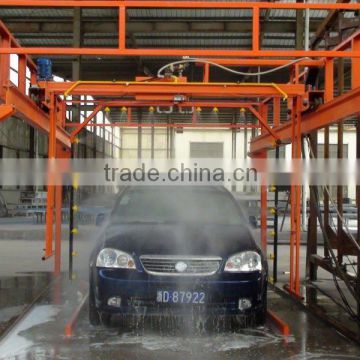 Stainless steel no contact car washing system