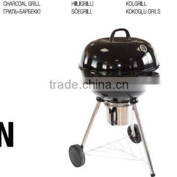 High quality trolley apple shaped charcoal grill