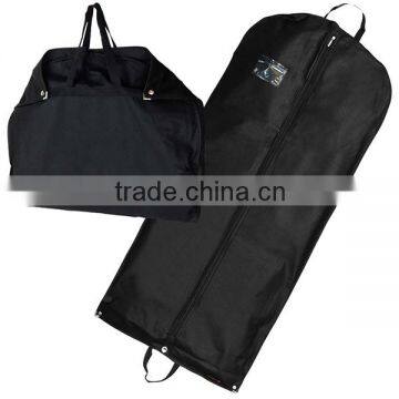 Folding fabric garment bags non-woven polyester PEVA clothes cover