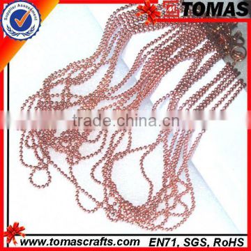 Guangzhou custom red ball necklace