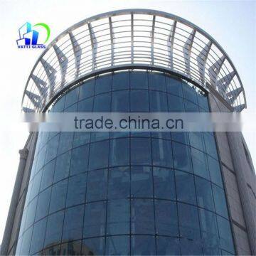 exterior sliding coating glass walls reflective glass wall hanging tempered reflective glass walls