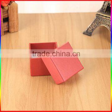 Customized Charming Hard Paperboard Paper Wedding Ring Box photo-3