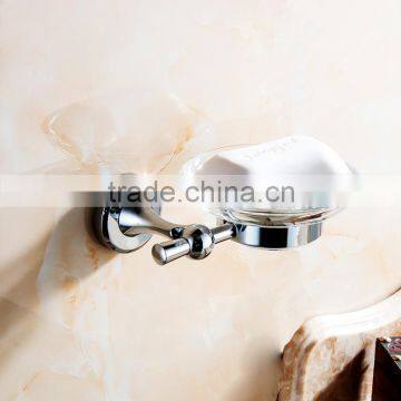 Bathroom Accessory With Copper Soap Hangers and Savers for Shower Rail.