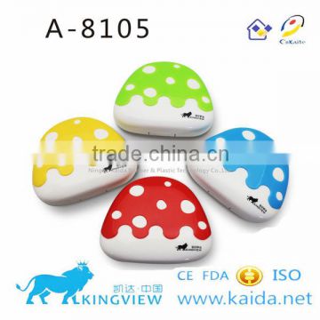 funny mushroom contact lens cartainer case ningbo