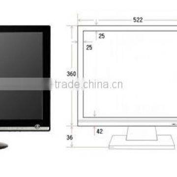 22 inch 16:9 LCD Monitor 1920*1080 Resolution CCTV monitor china security