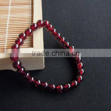2015 New Fashion High Quality Natural Garnet Beads Bracelet For Women photo-2